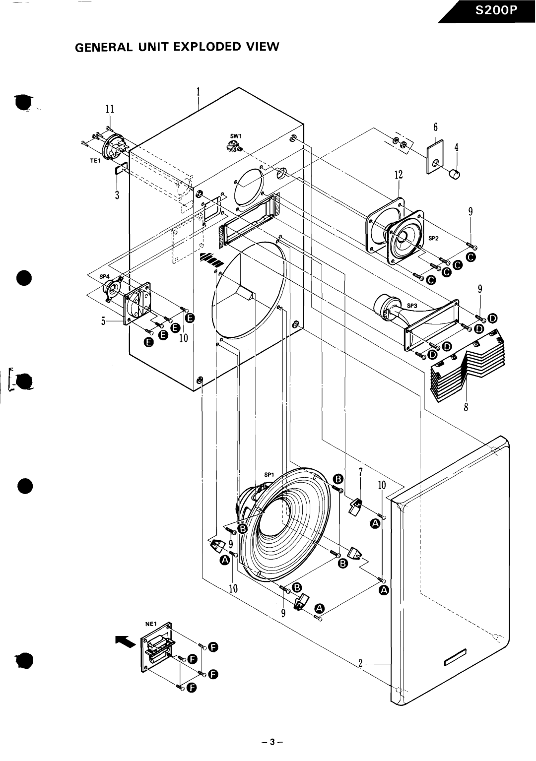 Harman-Kardon Speaker System, S200P, 369 manual 