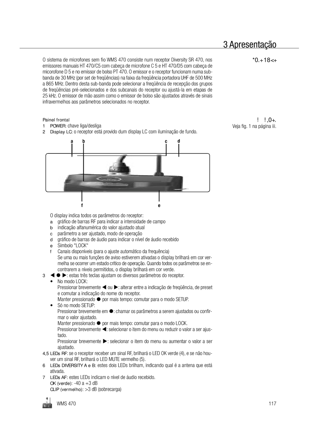 Harman-Kardon WMS 470 manual Apresentação, Introdução 