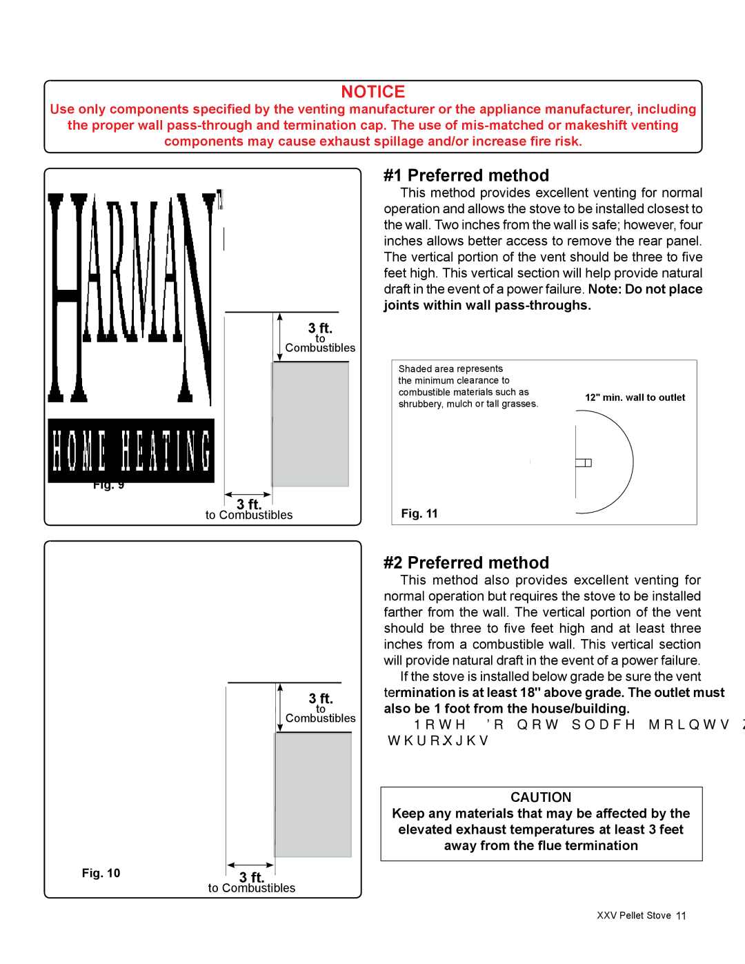 Harman Stove Company R16 manual #1 Preferred method, #2 Preferred method 