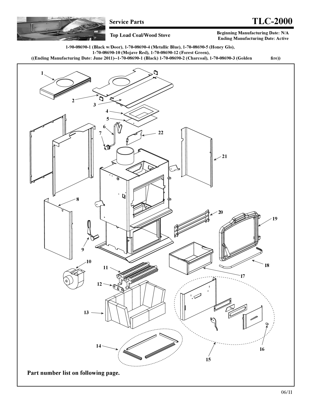 Harman Stove Company TLC 2000 manual TlC-2000 