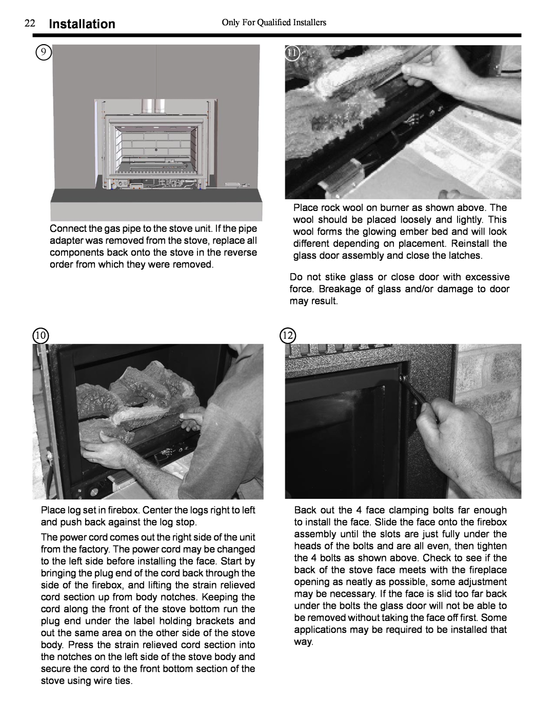 Harman Stove Company XL owner manual Installation 