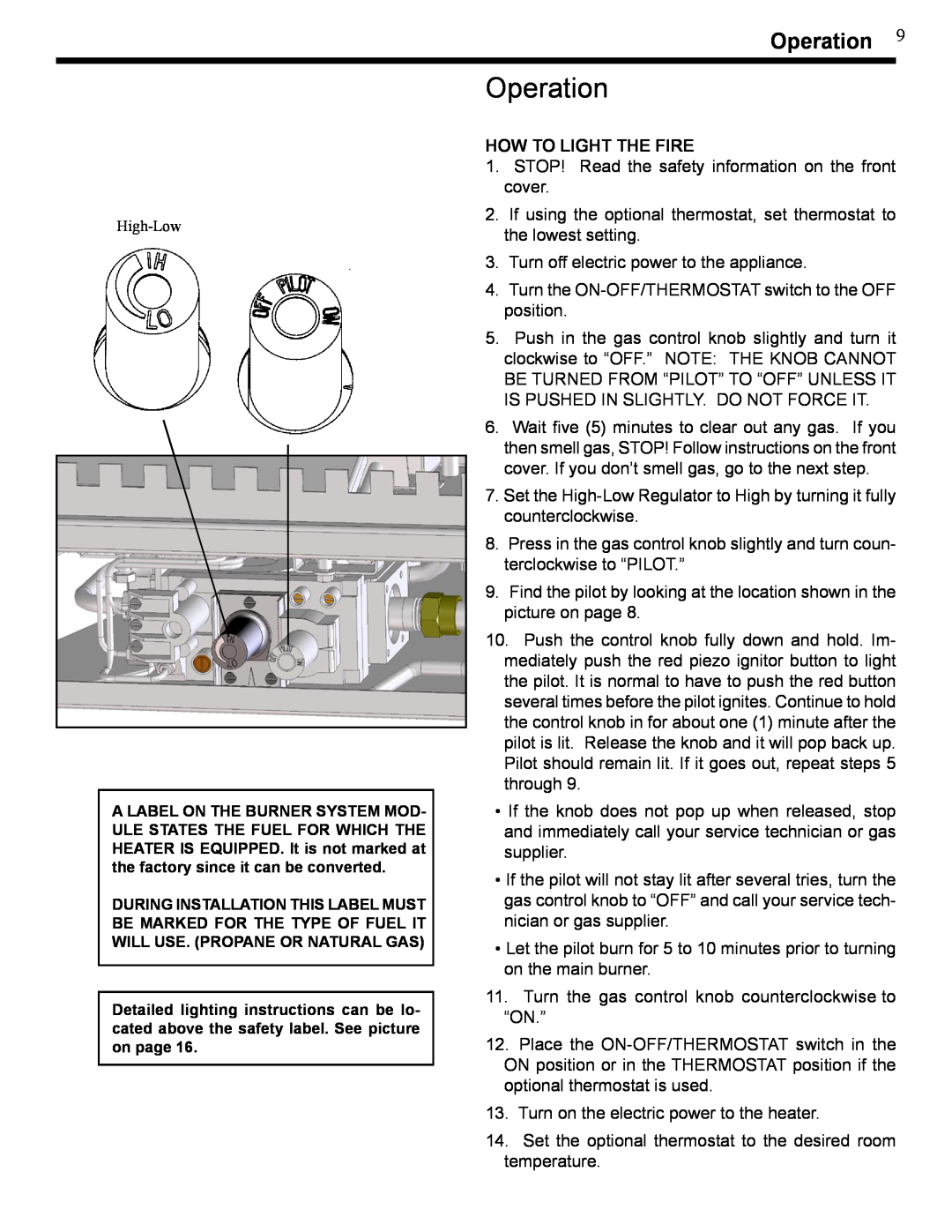 Harman Stove Company XL owner manual Operation, How To Light The Fire 