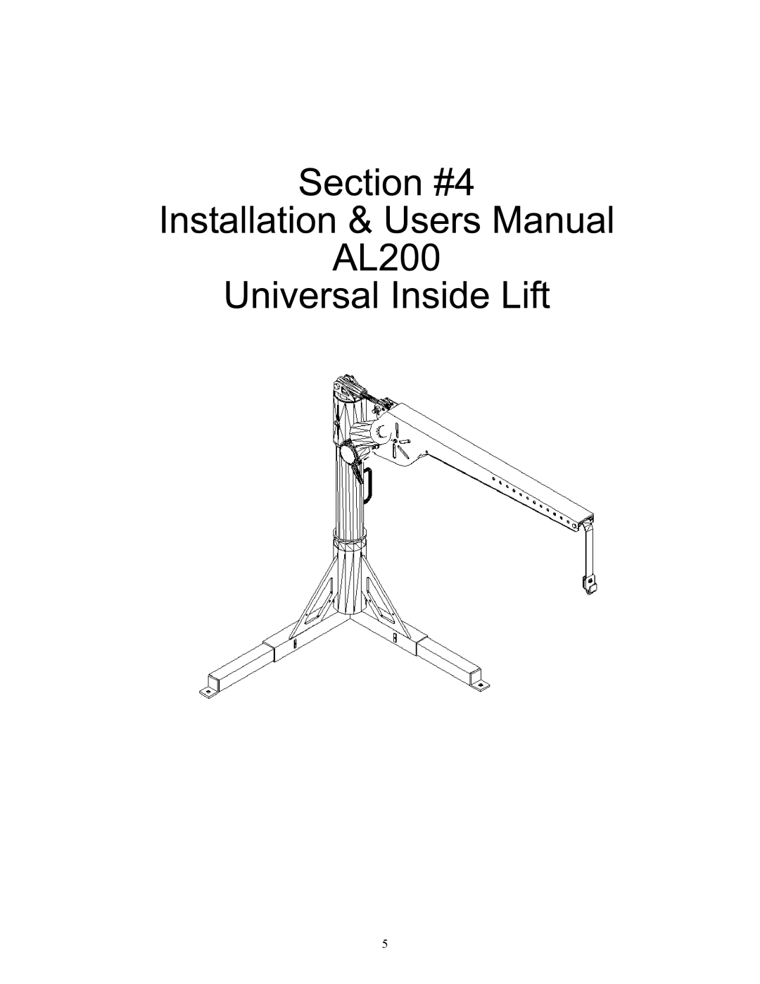 Harmar Mobility AL200, AL400, AL055 manual 