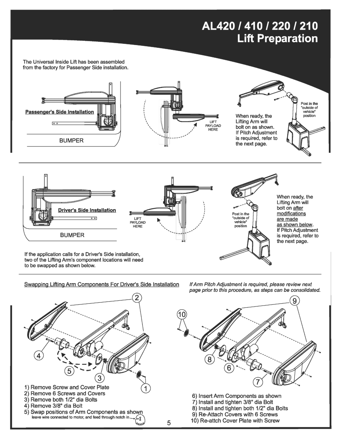 Harmar Mobility 650, AL690, AL600 manual 