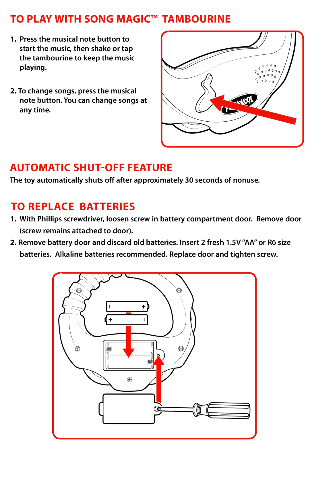 Hasbro 08736 manual Automatic SHUT-OFF Feature 