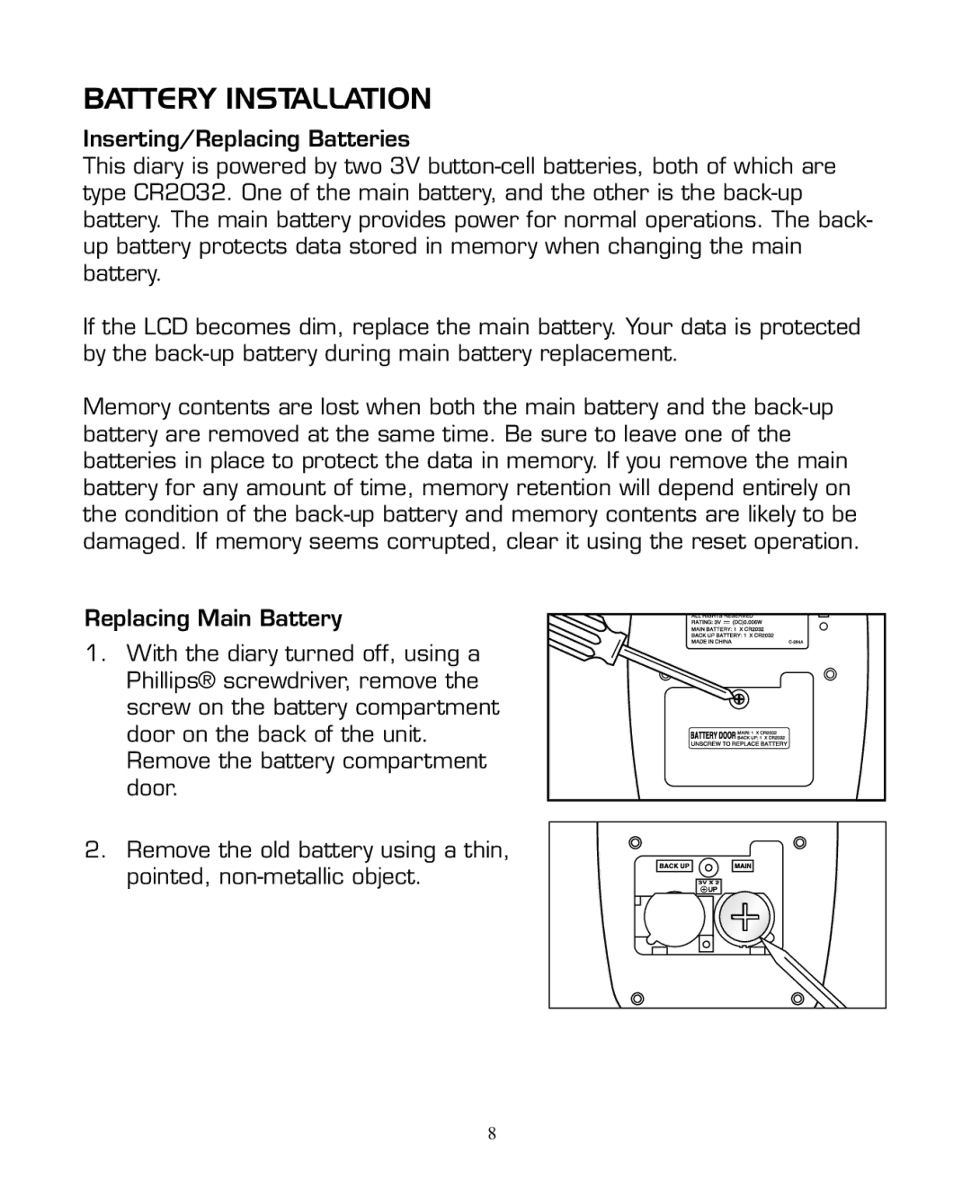 Hasbro 59919 manual Battery Installation 