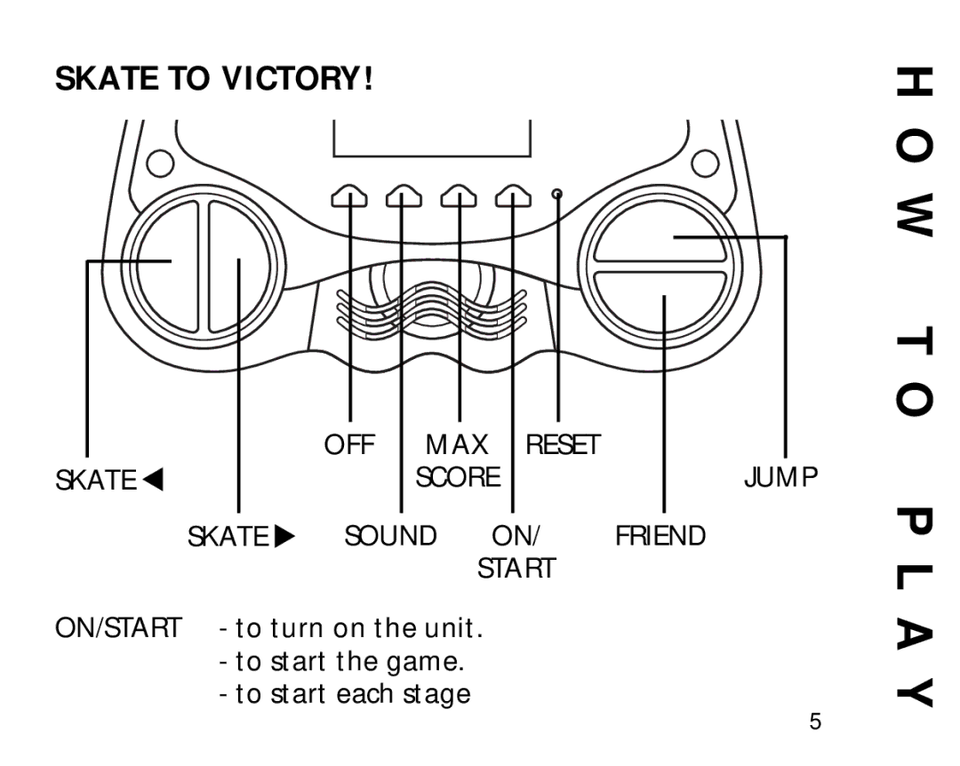 Hasbro 60-044 manual Skate to Victory 