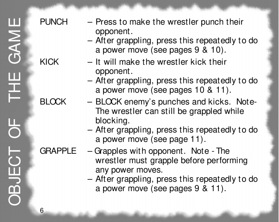 Hasbro 60-051 manual Punch 