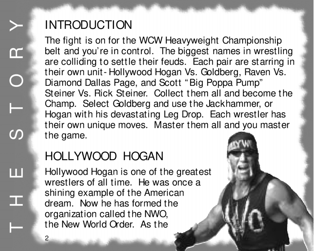 Hasbro 60-052 manual E S T O R Y, Introduction, Hollywood Hogan 