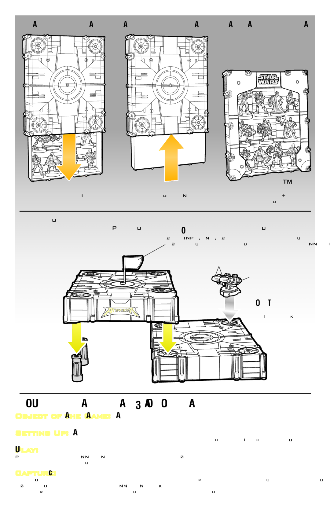 Hasbro 68061 quick start To convert from transport mode to display mode, Object of the Game, Setting Up, Play, Capture 