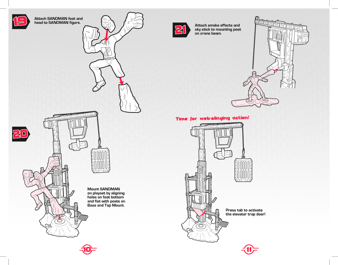 Hasbro 69173 manual Time for web-slinging action 