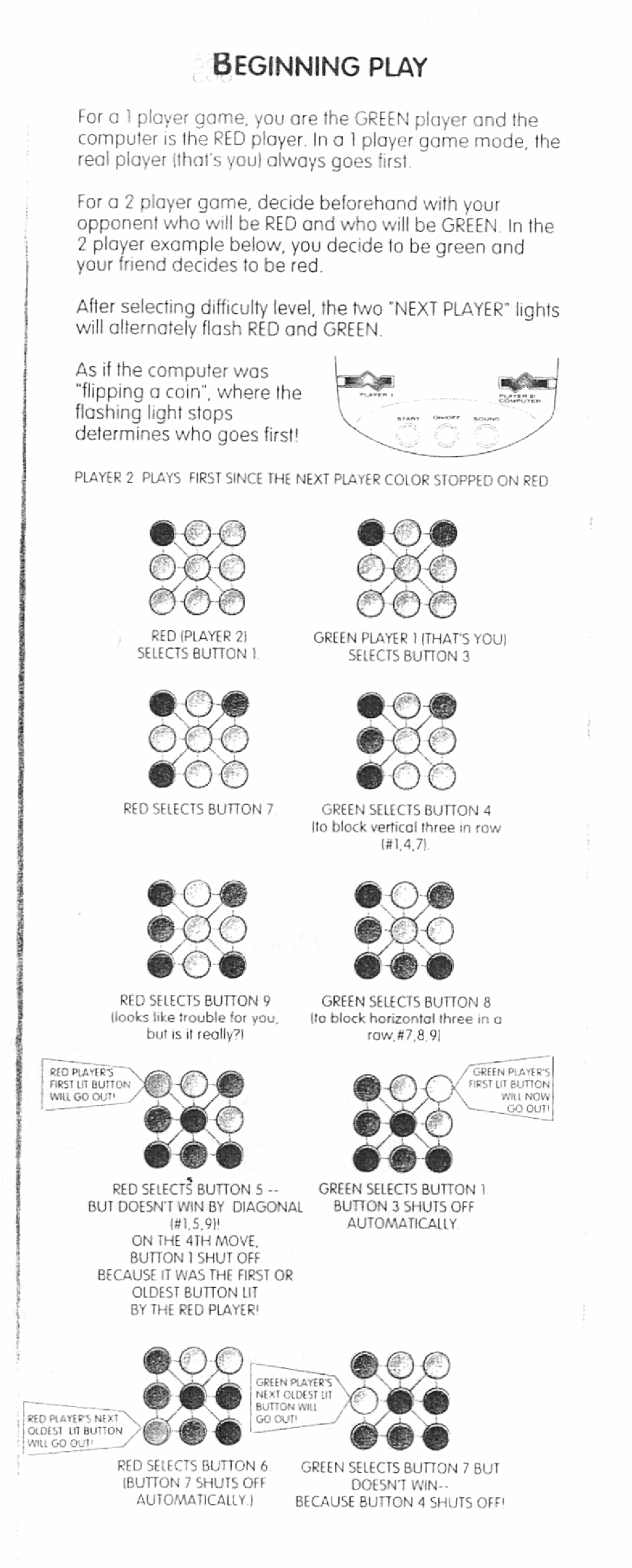 Hasbro 7-575 manual 