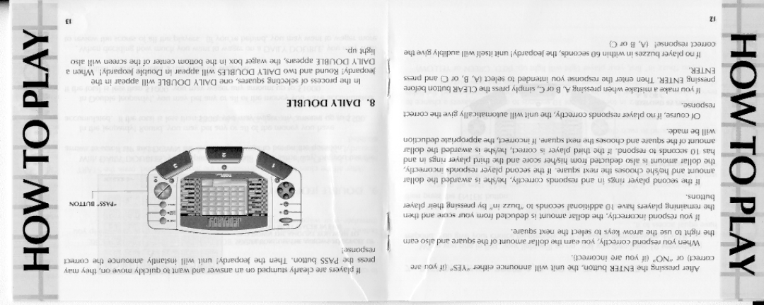 Hasbro 7-581 manual 