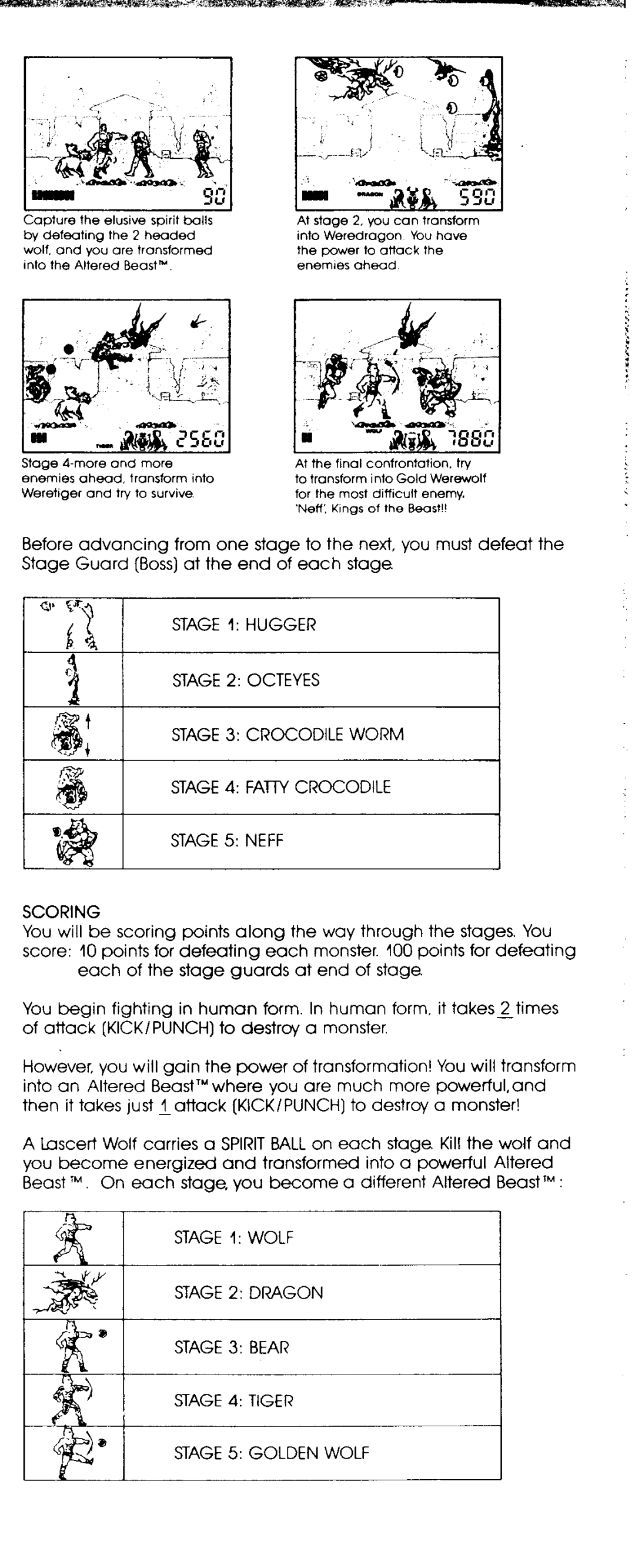 Hasbro 7-831 manual 