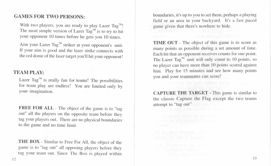 Hasbro 7-941 manual 