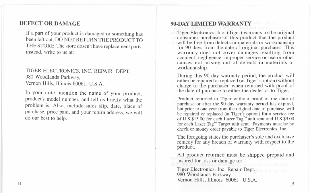 Hasbro 7-941 manual 