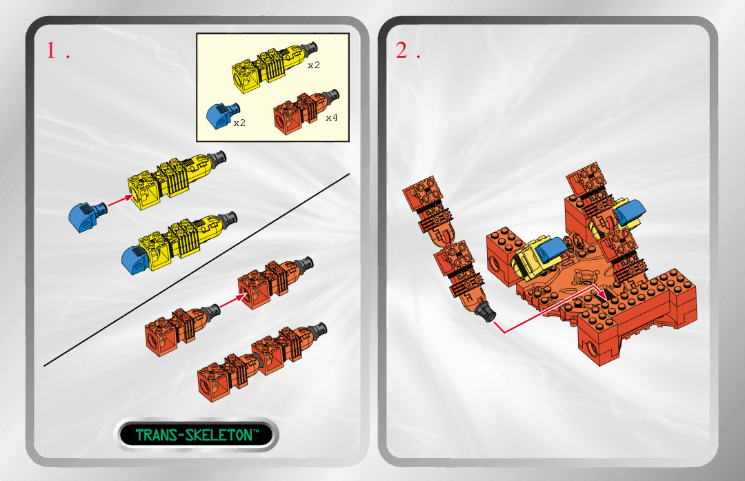 Hasbro 7055 manual Trans-Skeleton 