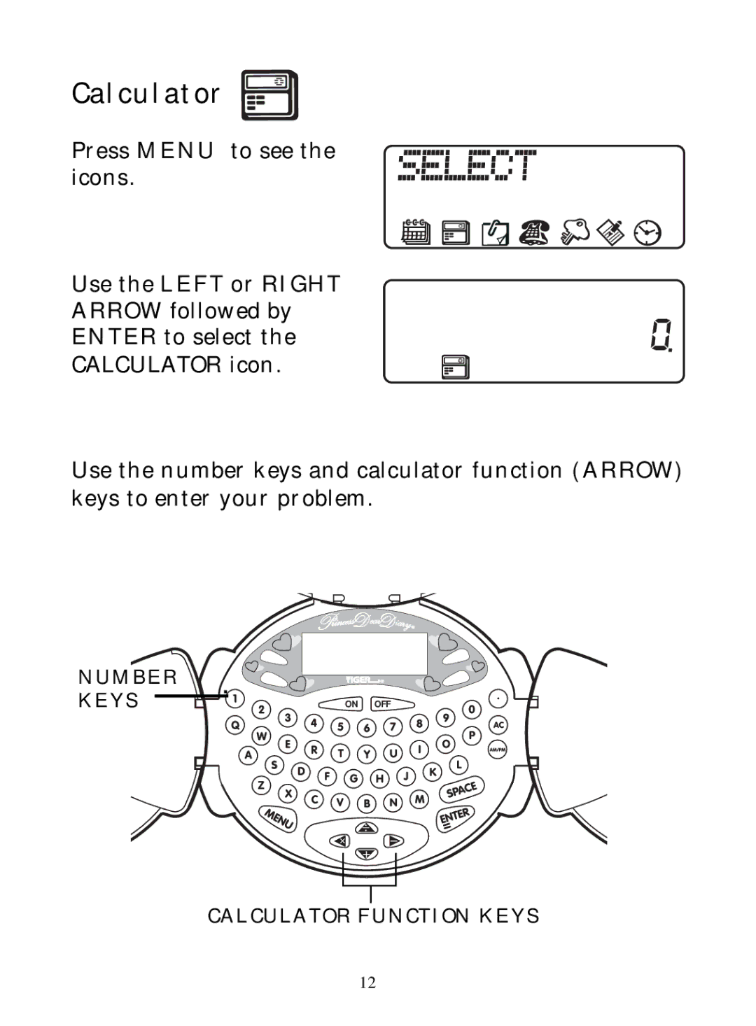 Hasbro 71-554 warranty Calculator 