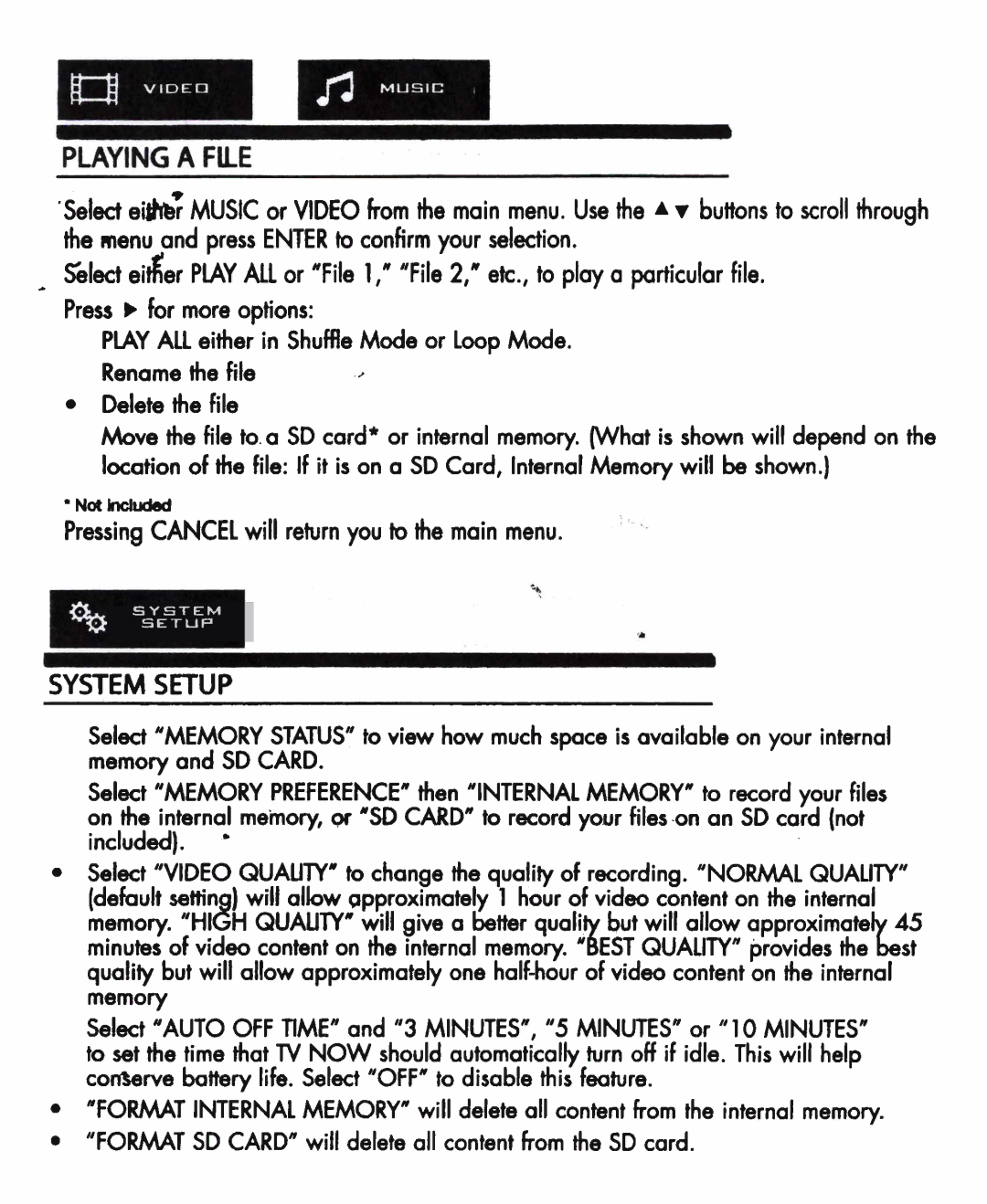 Hasbro 76899 manual System Setup 