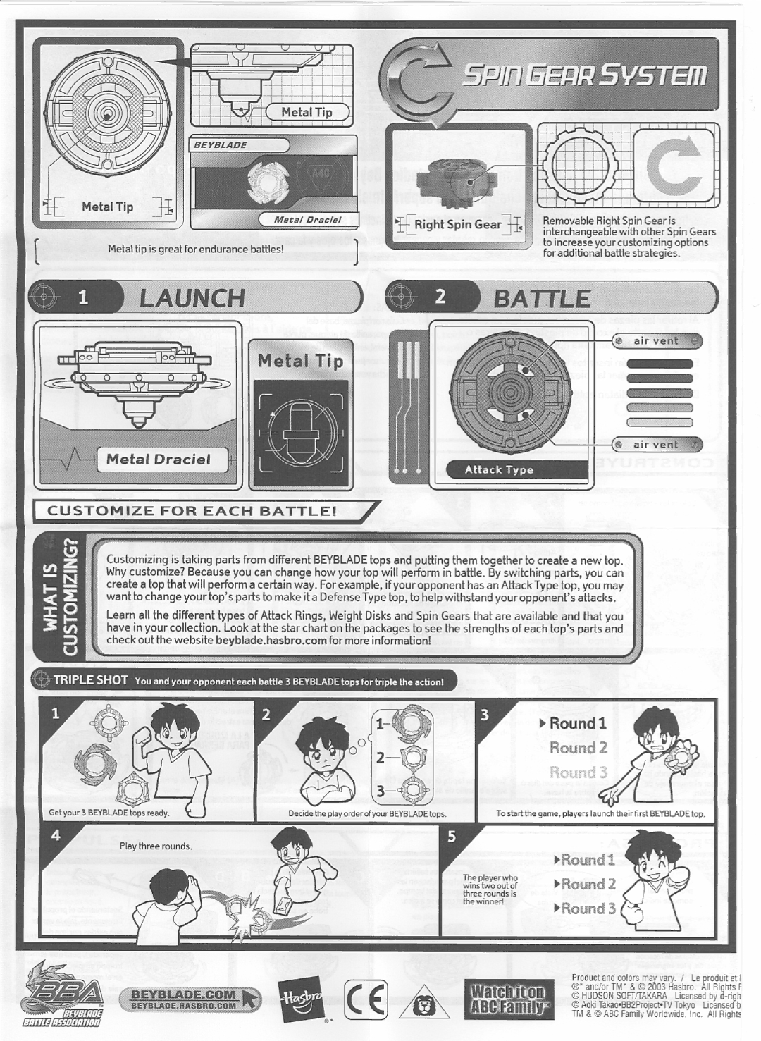 Hasbro 82635 manual 