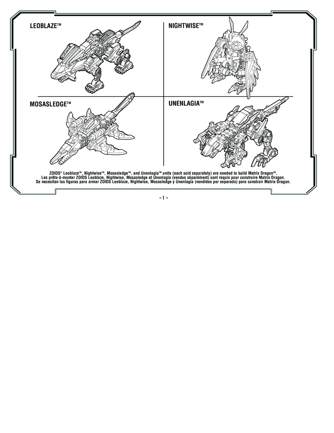 Hasbro 83178 manual Leoblaze TM 