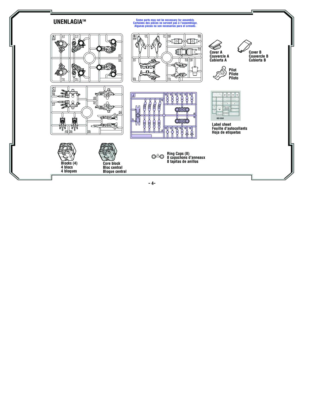 Hasbro 83178 manual Unenlagiatm 