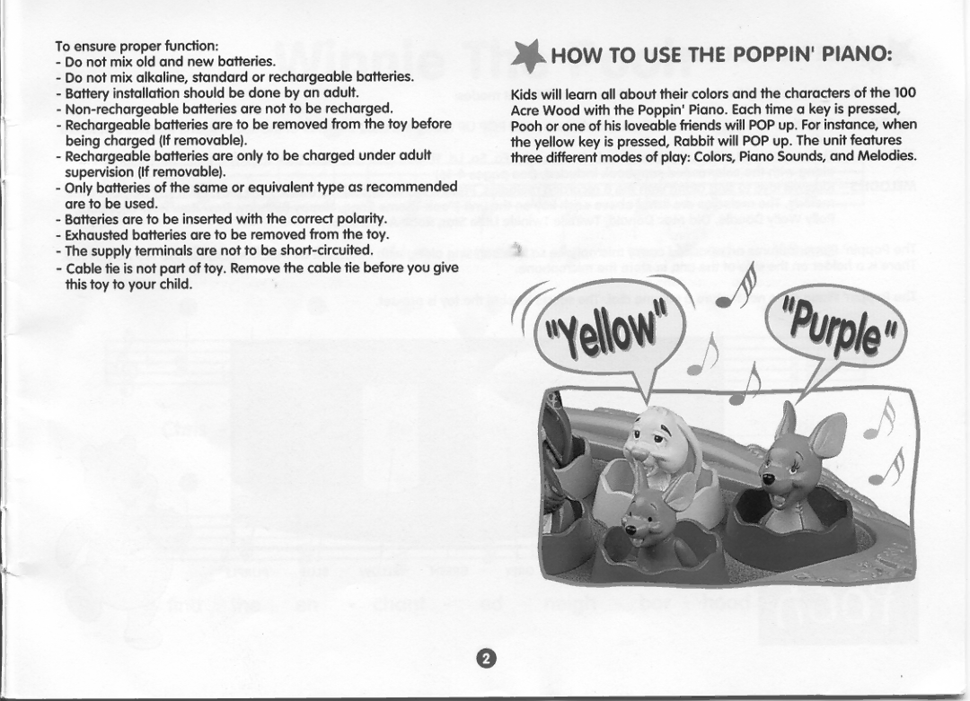 Hasbro 87-001 manual 