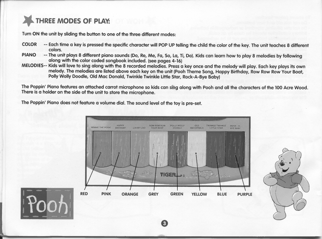 Hasbro 87-001 manual 