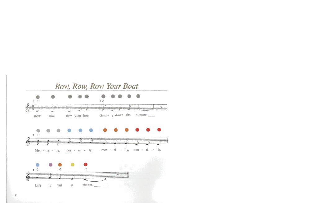 Hasbro 9-008-1 manual Row. Row, Row.Your Boat 