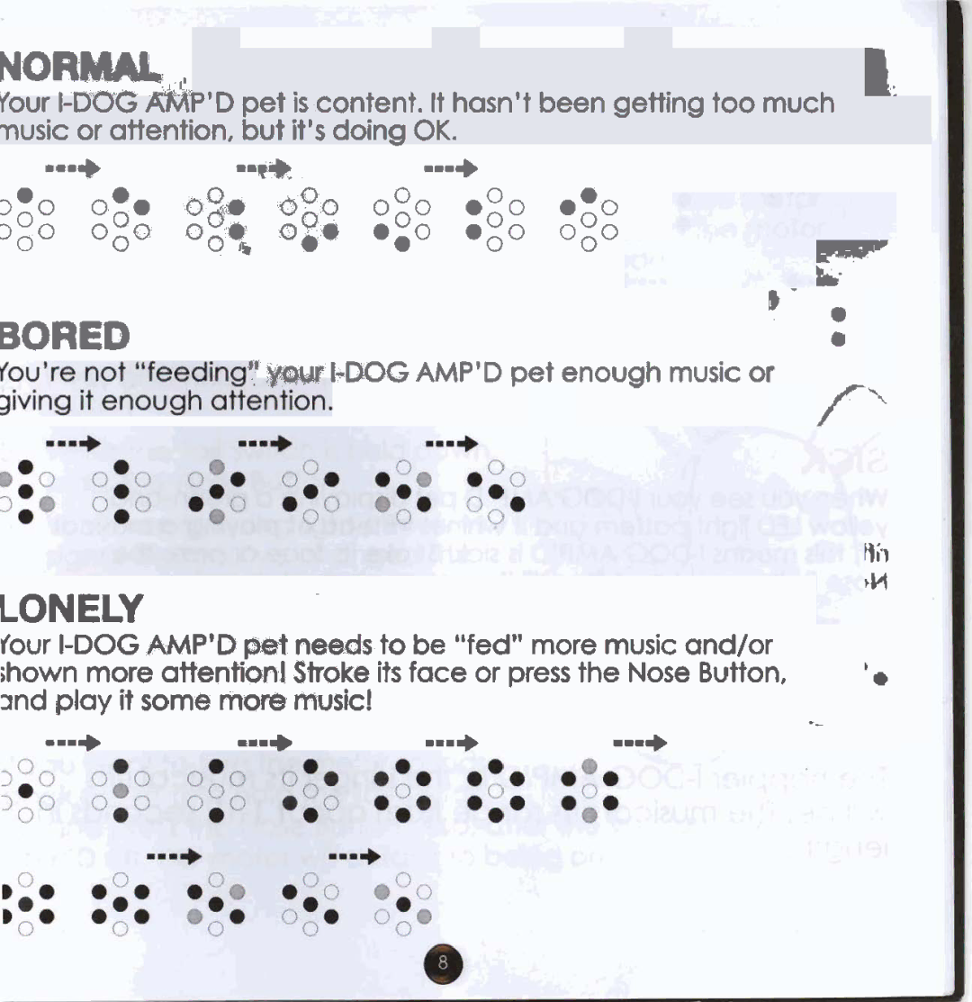 Hasbro Ampd manual Normal, Bored, Lonely 