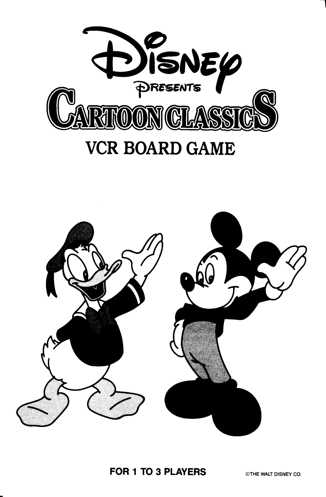 Hasbro Cartoon Classics manual 