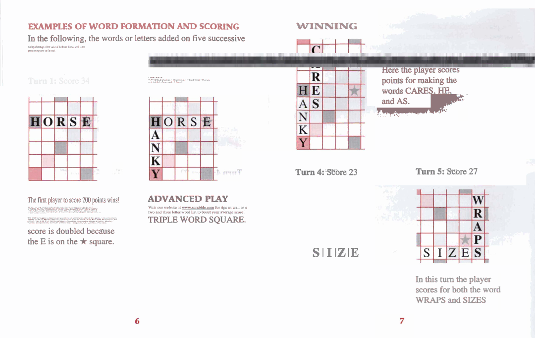 Hasbro Crossword Games manual Lipand AS 