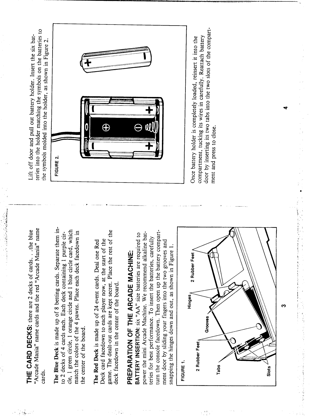 Hasbro Electronic Arcade Mania manual 