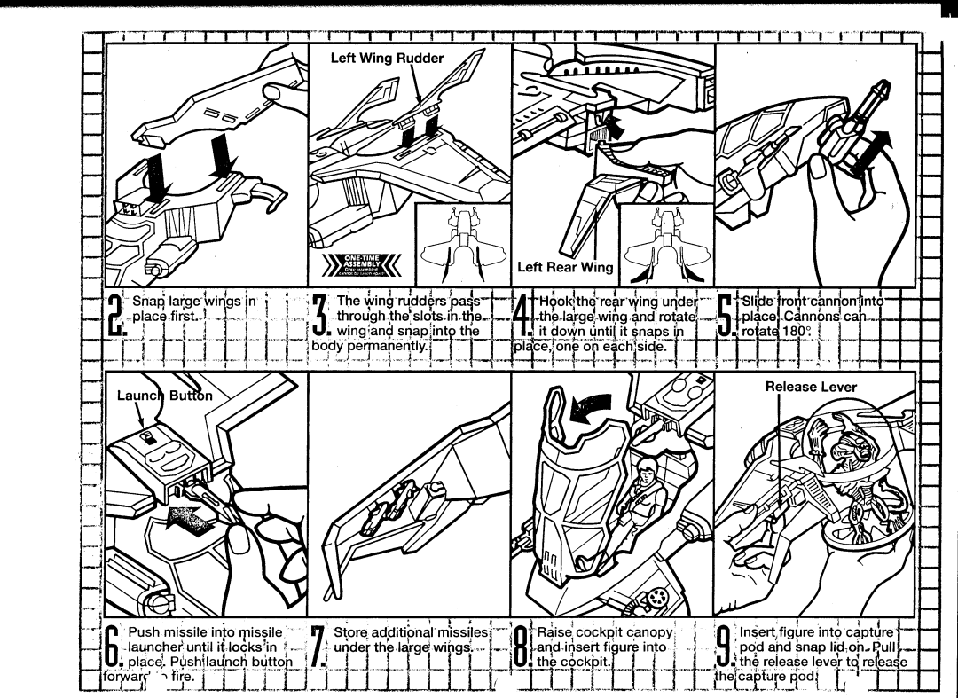 Hasbro Evac Fighter Vehicle manual 