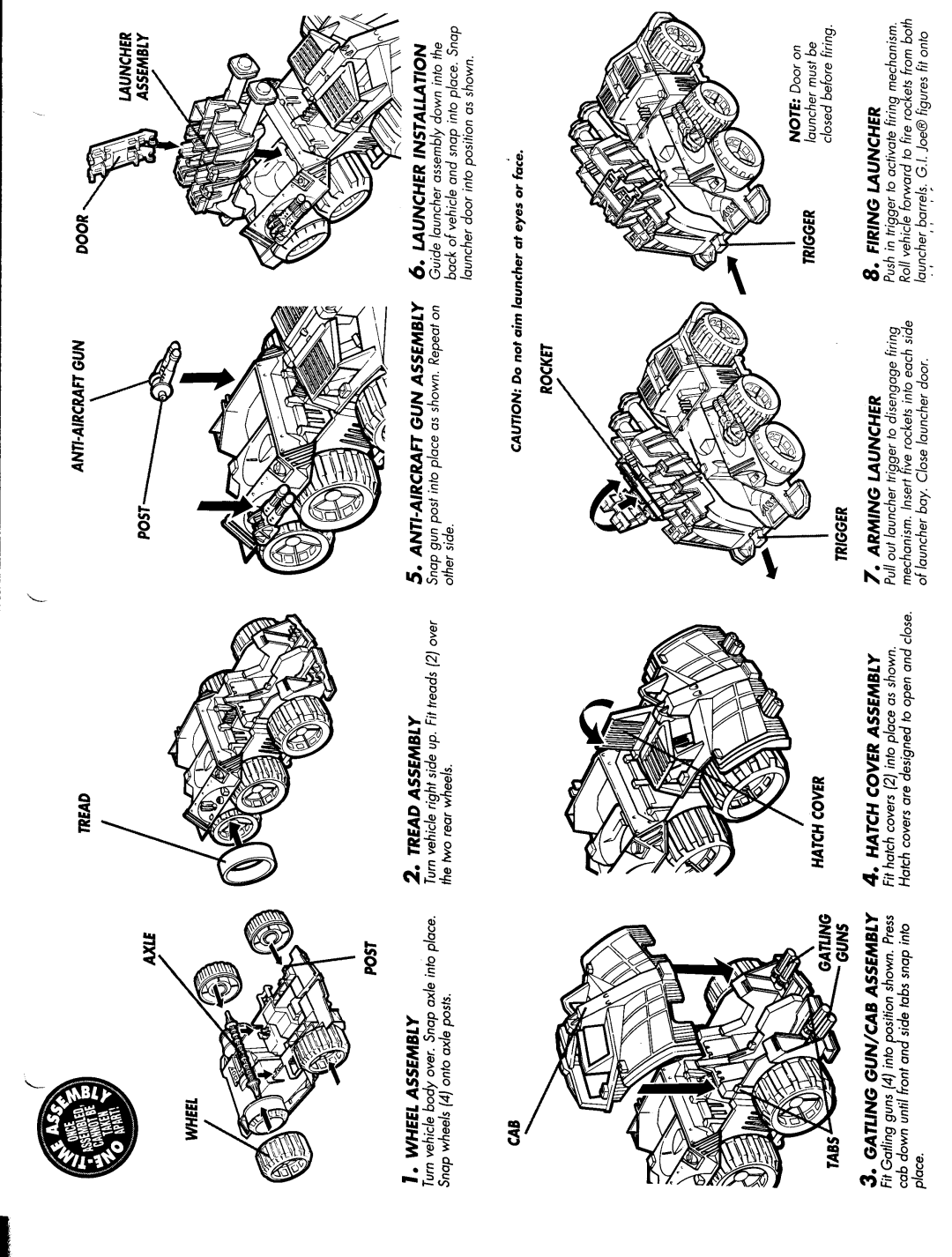 Hasbro GiJoe Blockbuster manual 