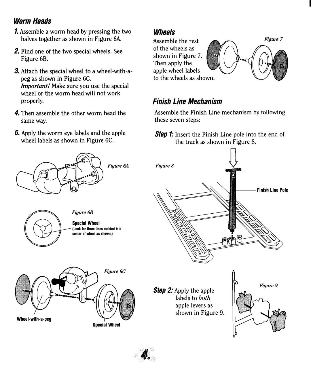 Hasbro Go Go Worms manual 