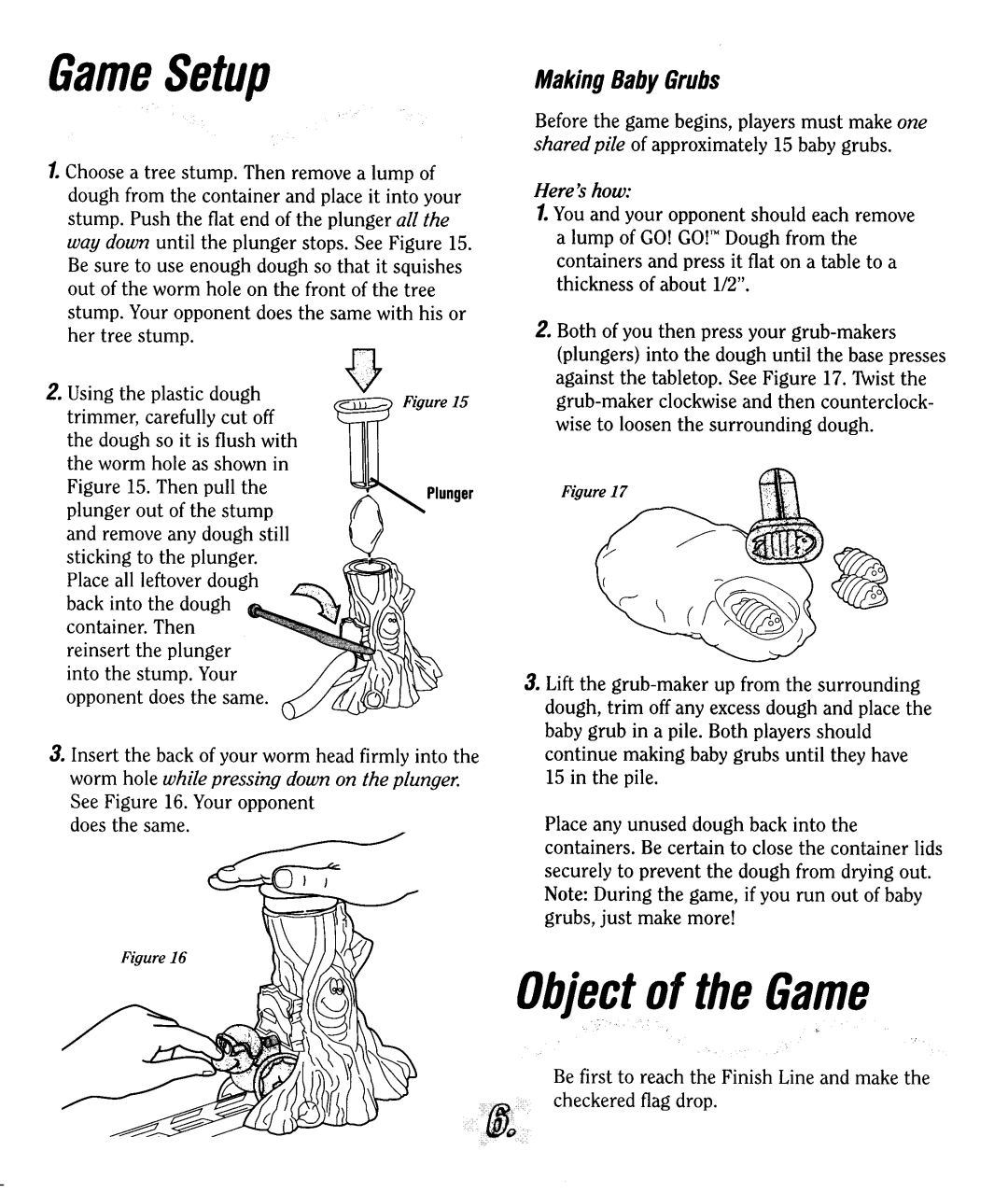 Hasbro Go Go Worms manual 