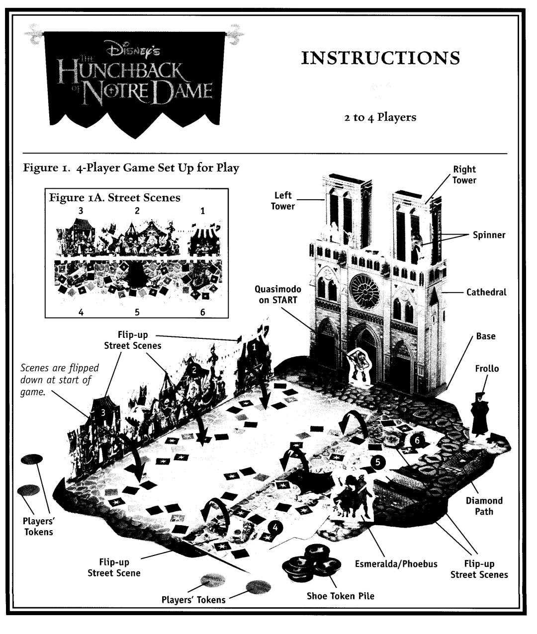 Hasbro Hunchback of Notre Dame manual 