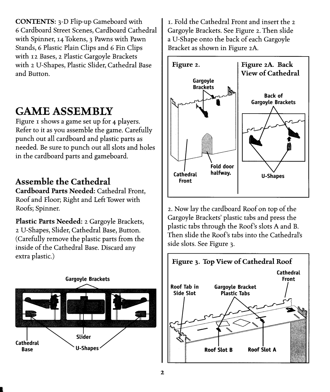 Hasbro Hunchback of Notre Dame manual 