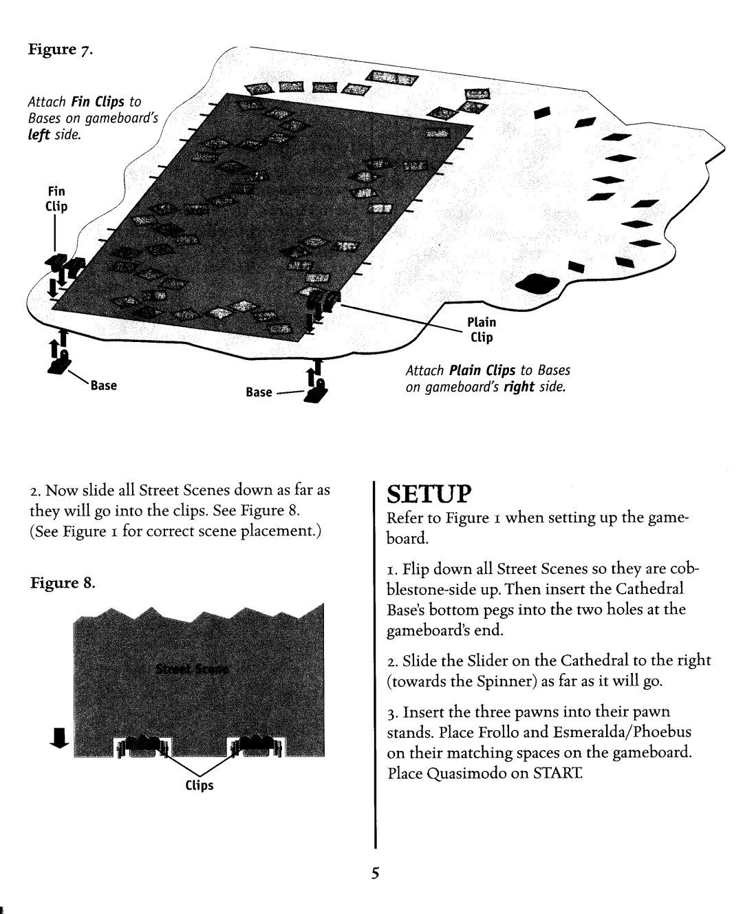 Hasbro Hunchback of Notre Dame manual 