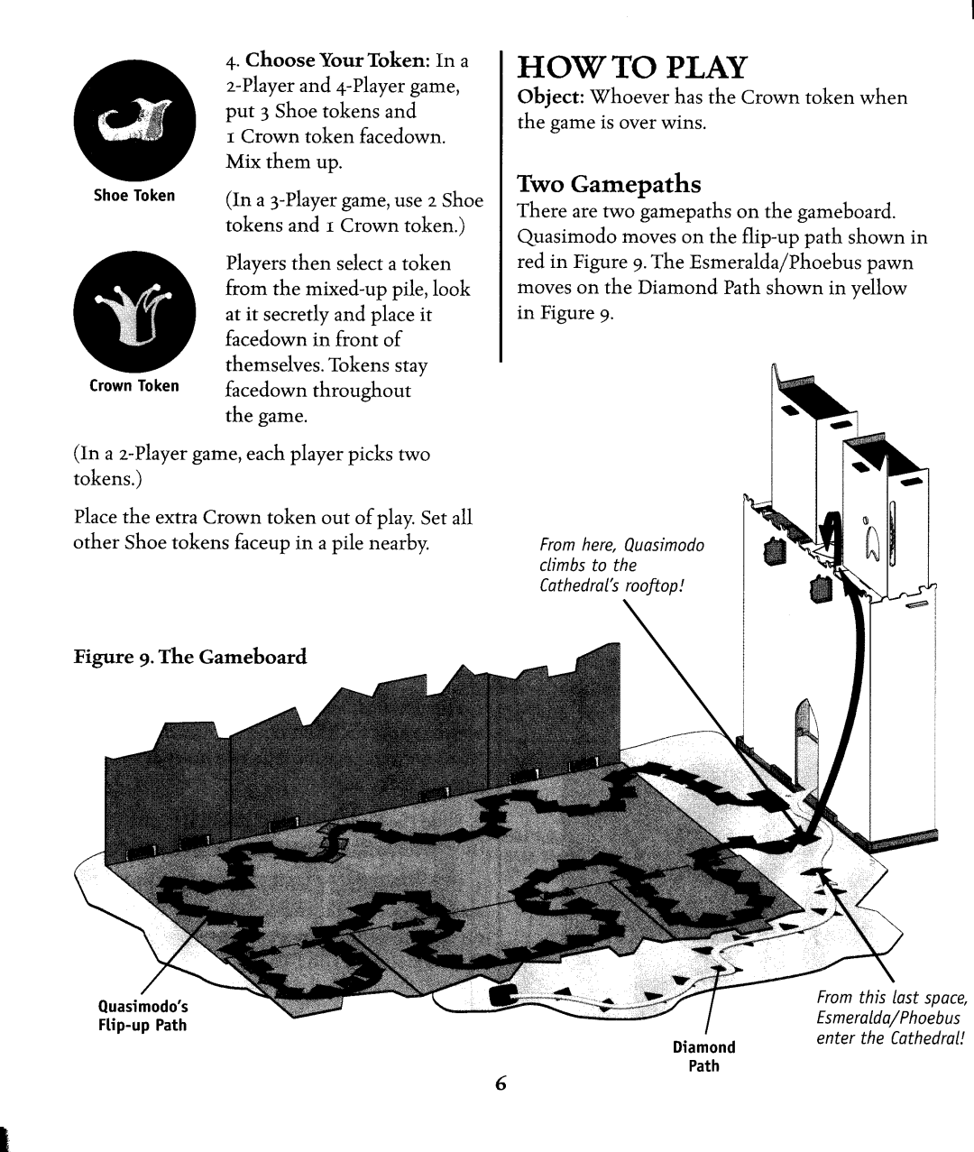 Hasbro Hunchback of Notre Dame manual 