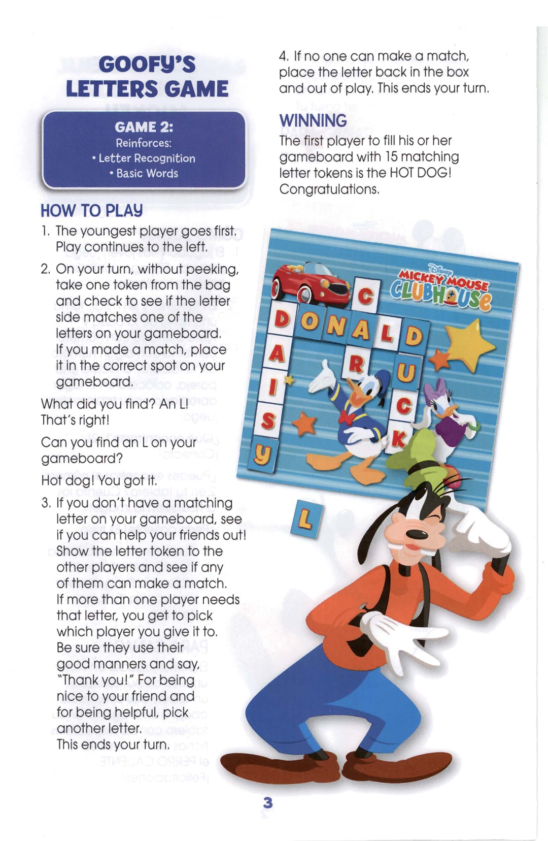 Hasbro Mickey Mouse Clubhouse manual 