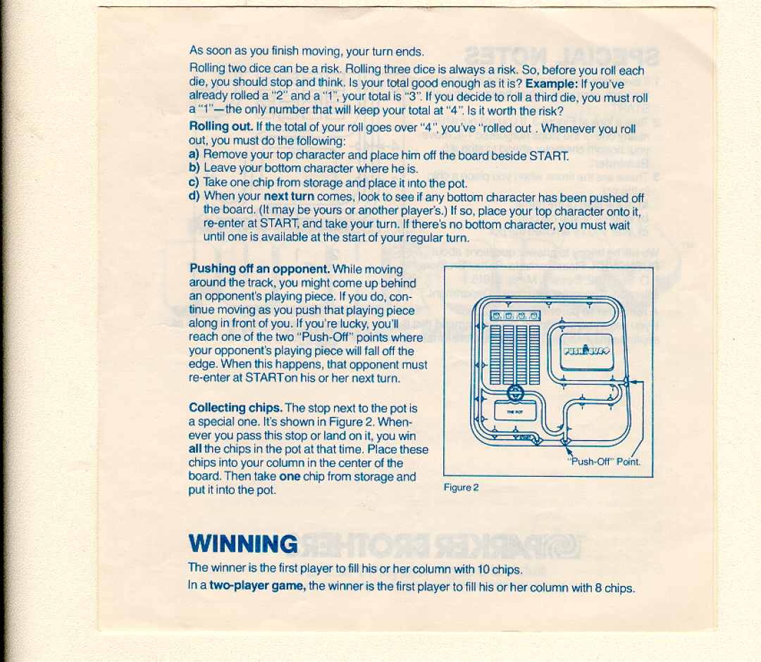 Hasbro Pushover manual 