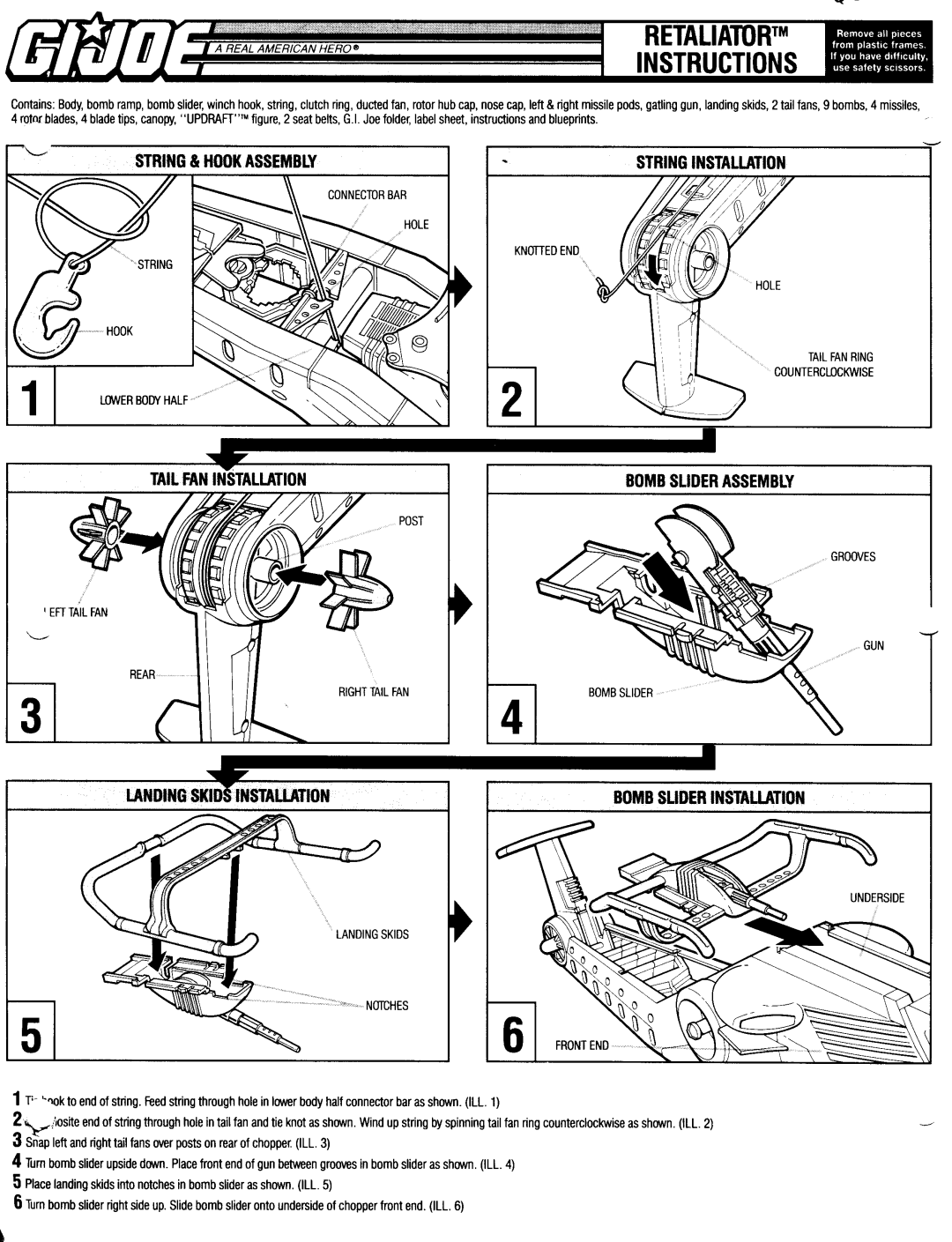 Hasbro Retaliator manual 