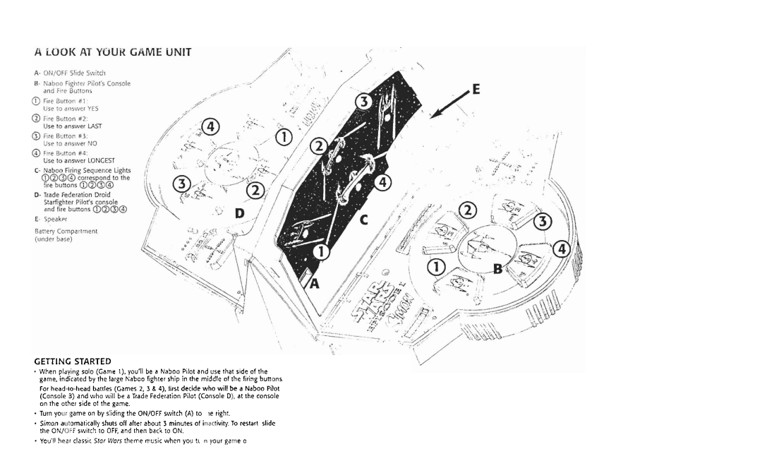 Hasbro Simon manual $2 m m 