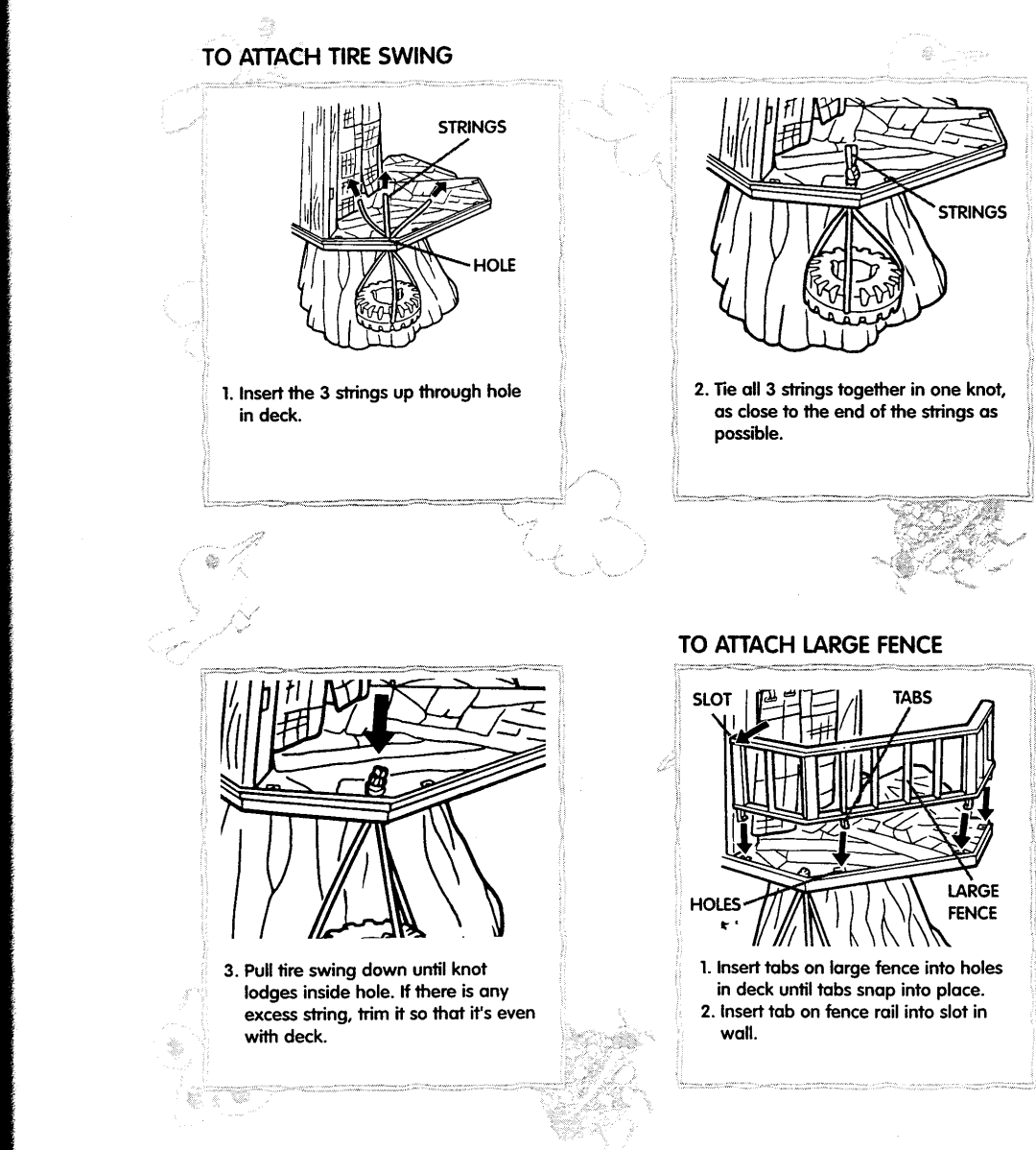 Hasbro Treehouse Playset manual 