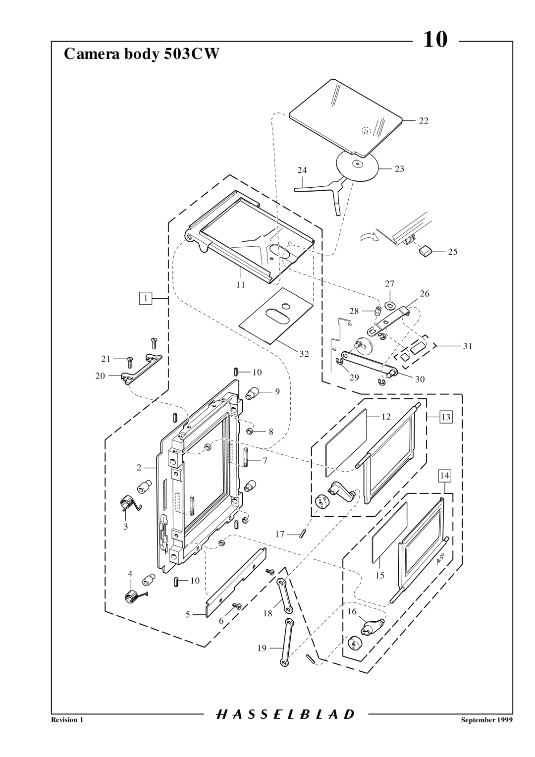 Hasselblad 10026 service manual September 