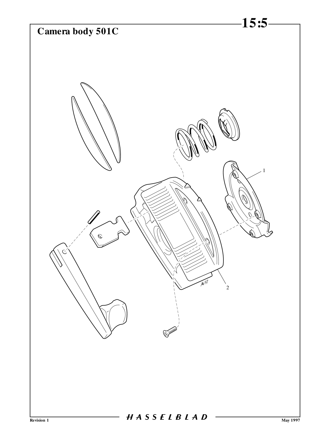 Hasselblad 10026 service manual 155 