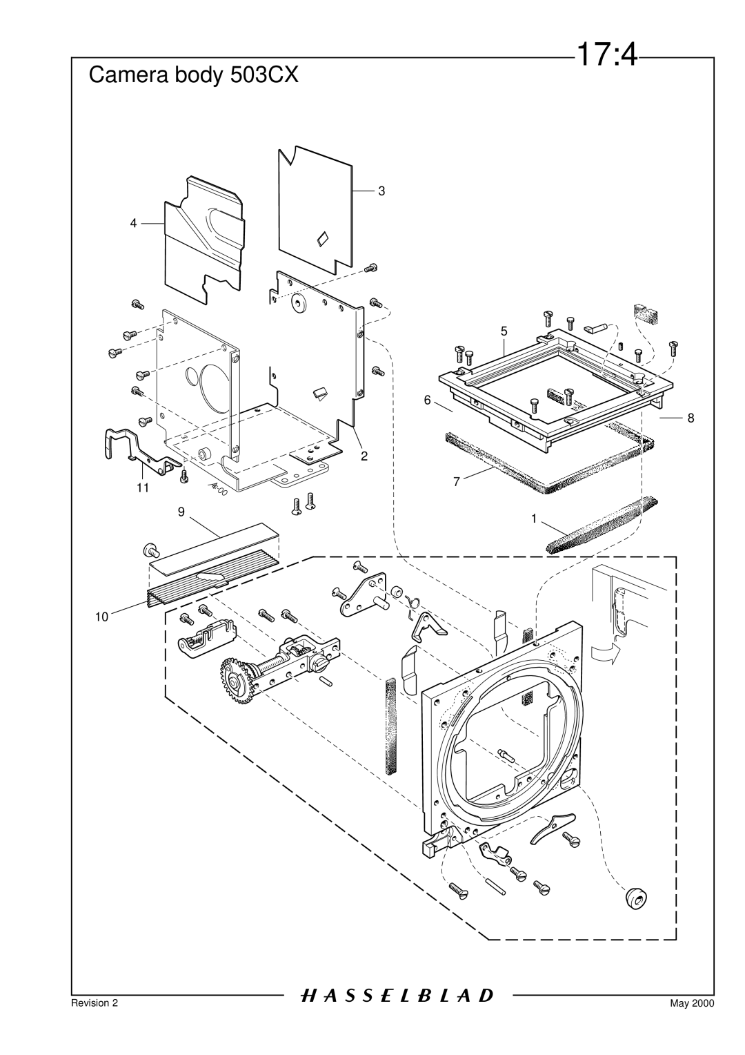 Hasselblad 10026 service manual 174 