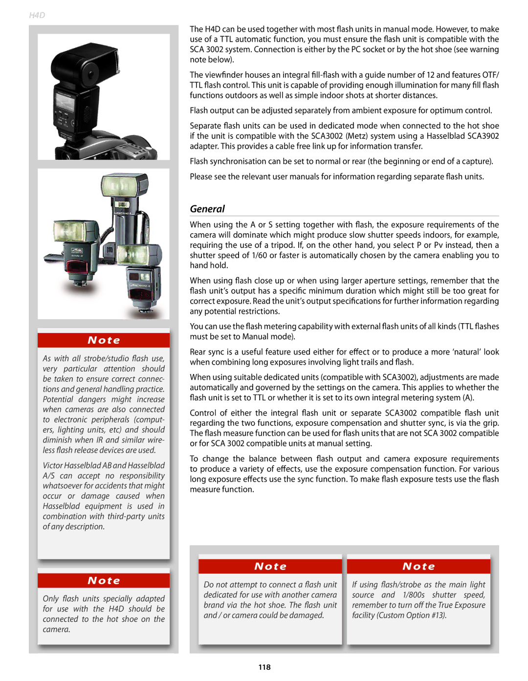 Hasselblad 70480533, 70380554, 70480542, 70480522, 70490533, 70480532, 70380534 user manual General 